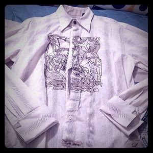 Mens English Laundry hand sewn shirt